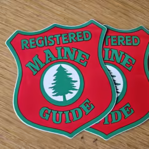 Registered Maine Guide Decal