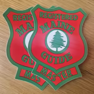 Registered Maine MASTER Guide Decal